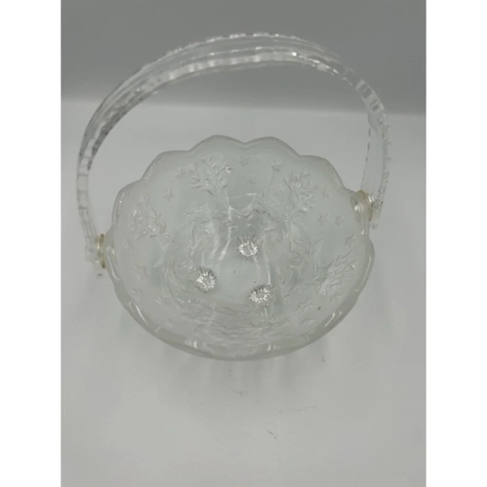 Mikasa frosted glass